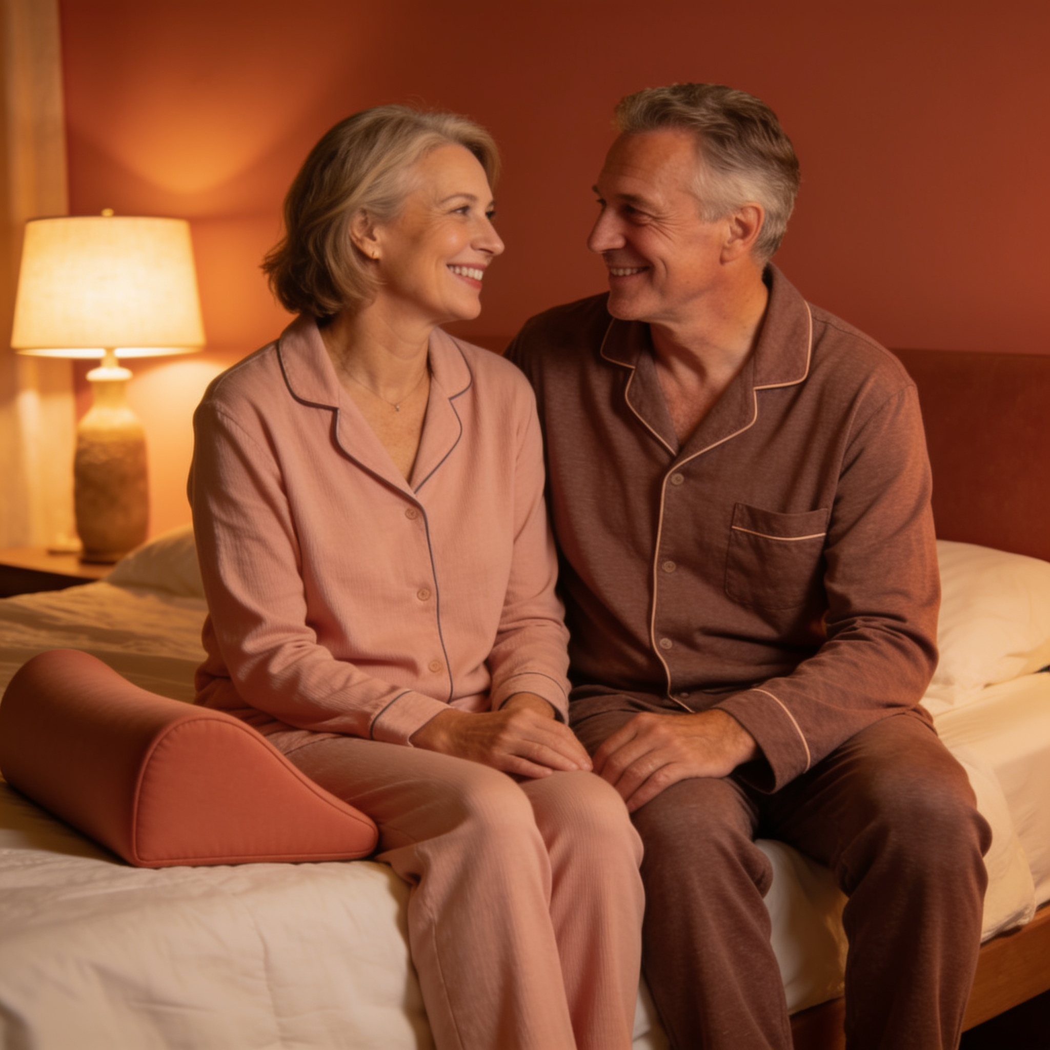 Couple at home
